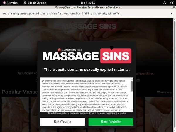 Access Massage Sins Free