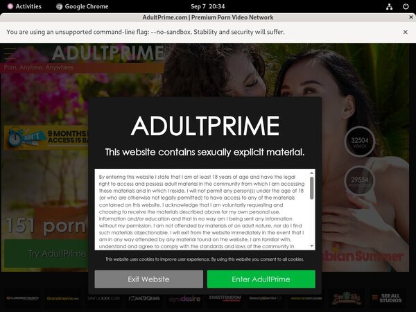 Adultprime.com Trial Free