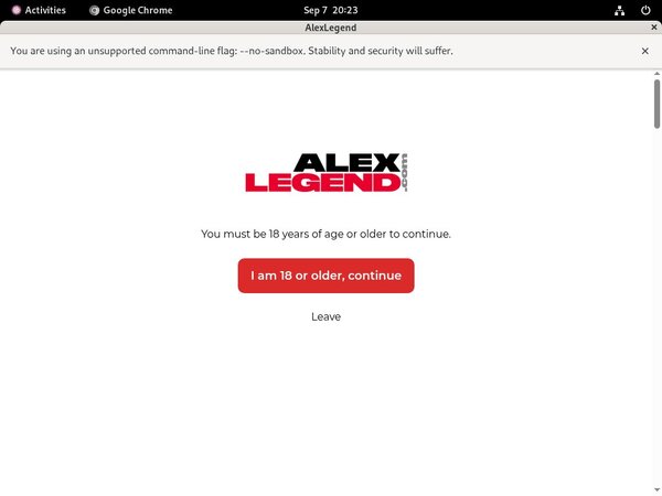Alex Legend Sconto