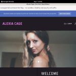 Alexiacage Porn Accounts