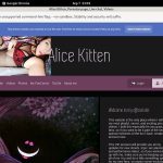 Alicekitten.modelcentro.com Trial Offers