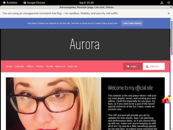 Aurorajaymes.modelcentro.com Payment Methods