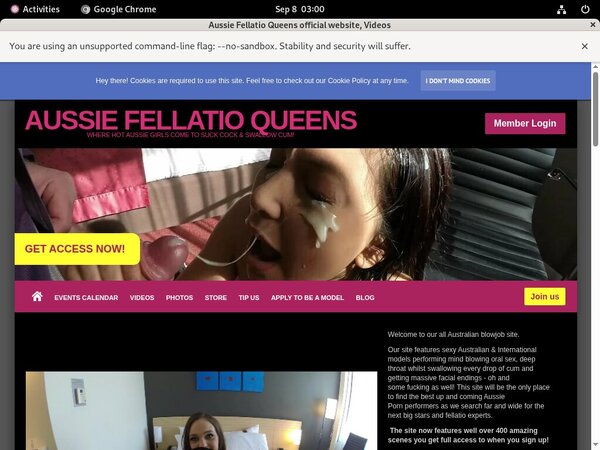 Aussiefellatioqueens.com With Iphone
