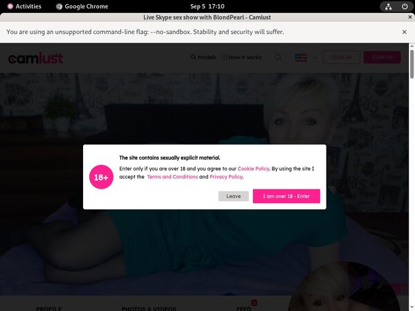 Blond Pearl Sex Tube