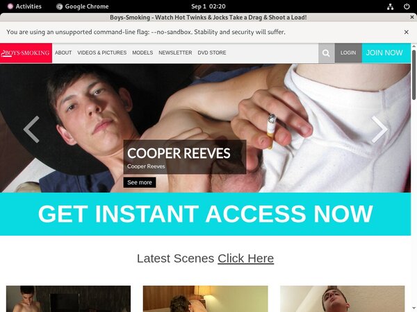 Boyssmoking Threesome