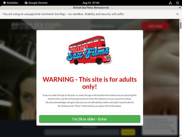 Britishsexfilms.com Account Online
