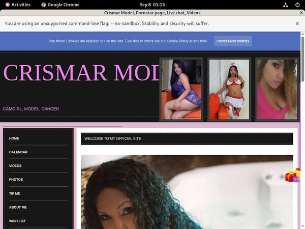 Buy Crismarhotxxx.modelcentro.com Account