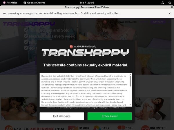 Buy Transhappy.com Account