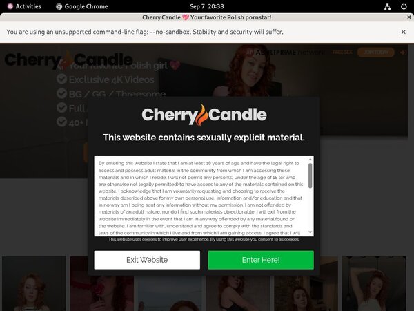 Cherrycandle With Paysafecard