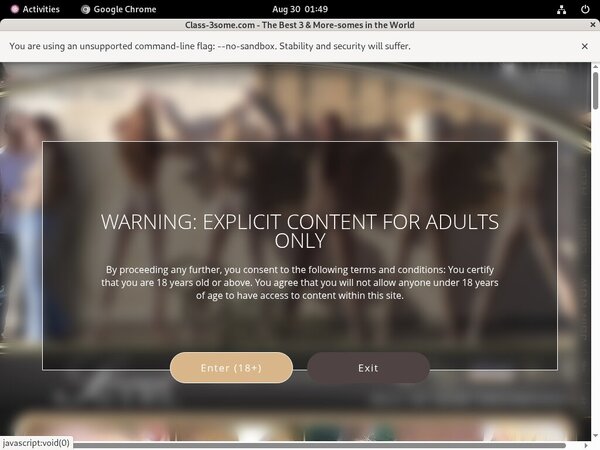 Class-3some.com User And Pass