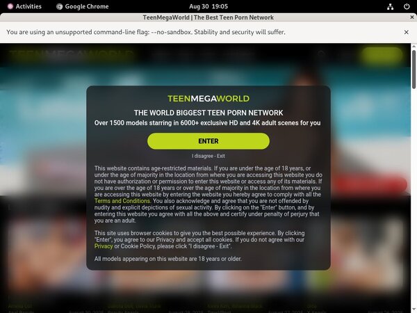 Contas Premium Teen Mega World