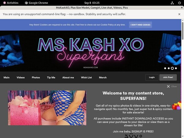 Cracked MsKashXO Account