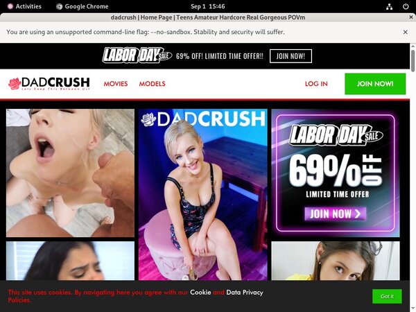 Dad Crush Limited Promotion