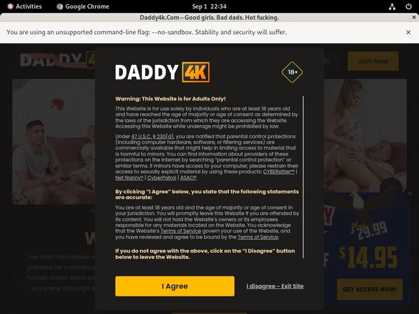 Daddy4k.com Paypal Deal