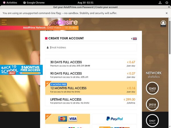Desire Digital Premium Account