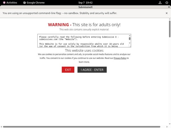 Discount Submissivex Offer Discount Submissivex Offer