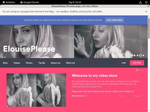 ElouisePlease Account Gratis