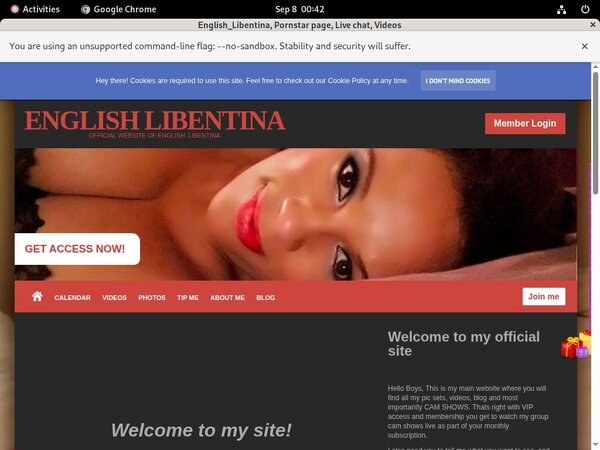 Englishlibentina.modelcentro.com Become A Member