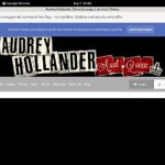 Free Account To Theaudreyhollander.com