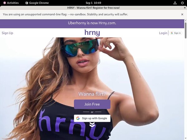 Free Login For Uberhorny