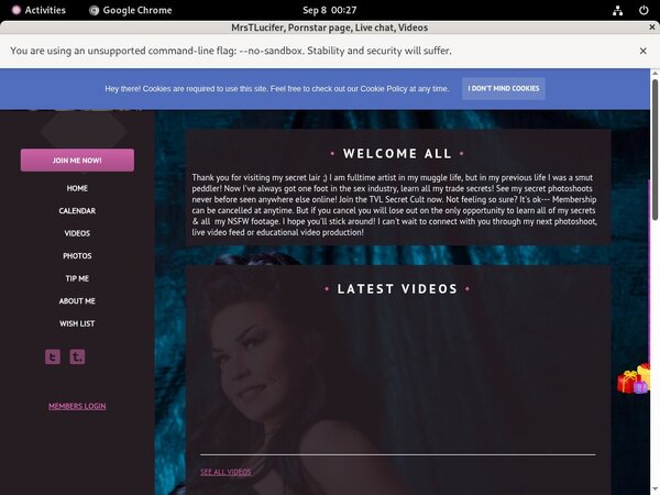 Free MrsTLucifer Hd Porn