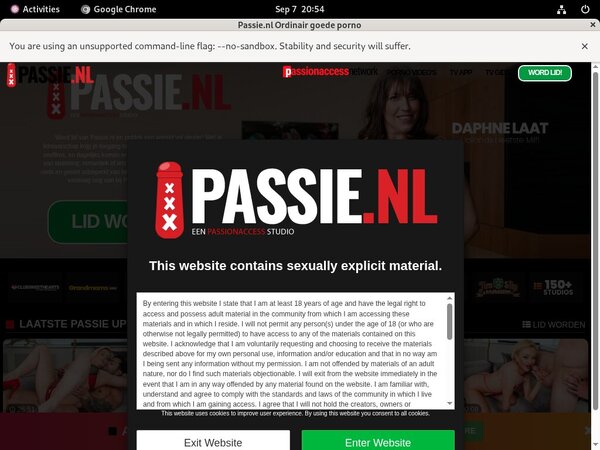 Free Passie Login