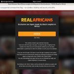 Free Working Real Africans Accounts
