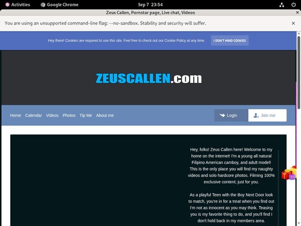 Free Working Zeus Callen Accounts
