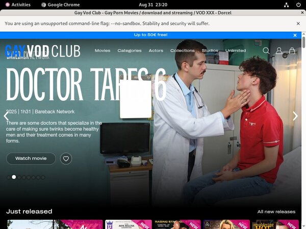 Gay Vod Club Paysite Passwords