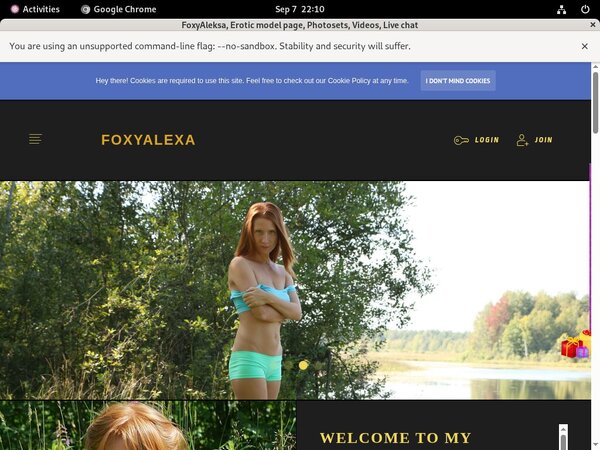 Get FoxyAleksa Day Trial