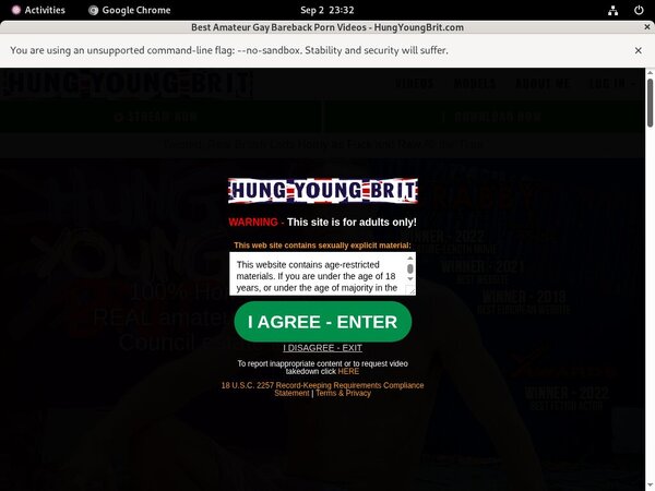 Hung Young Brit Trial Offer