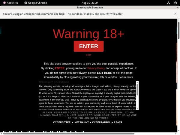 Inescapablebondage Accont