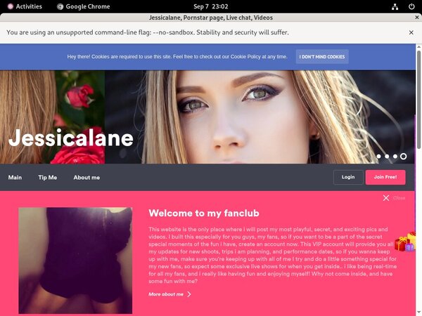 Jessicalane Freies Konto