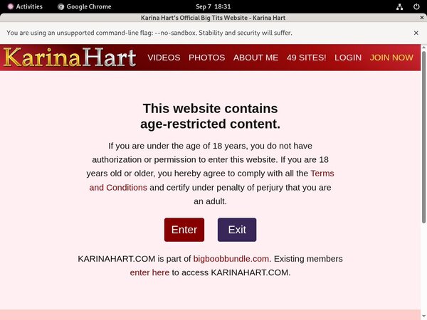 Karinahart Sing Up