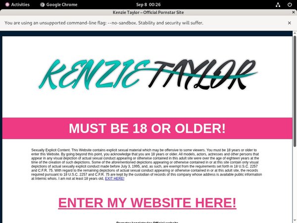 Kenzietaylor.com 2018