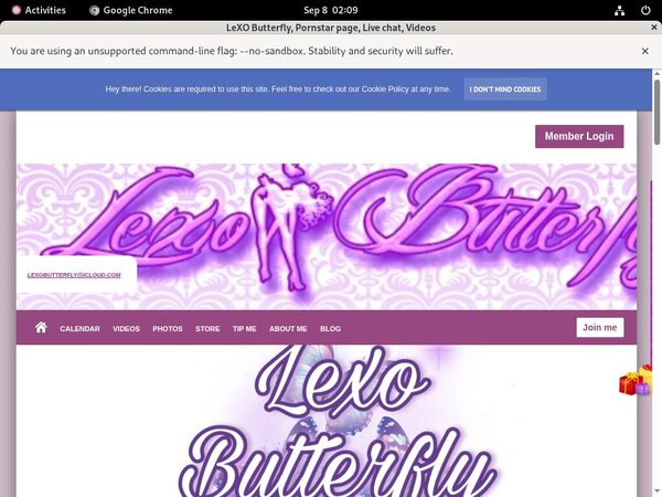 LeXOButterfly Discount Porno