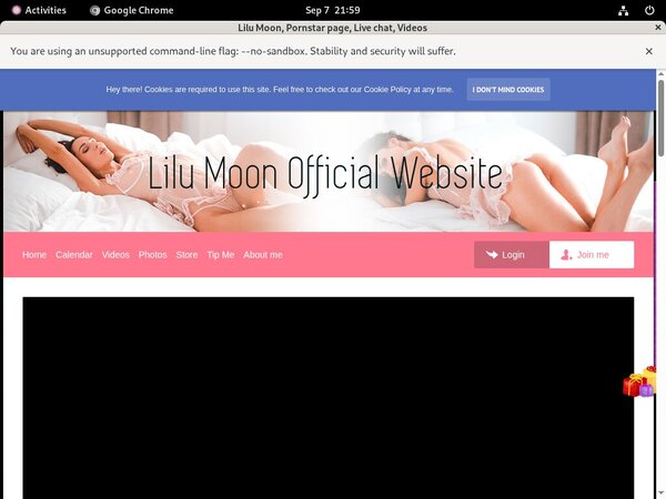Lilu Moon Using Pay Pal