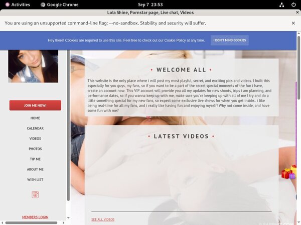 Lola Shine Fxbilling