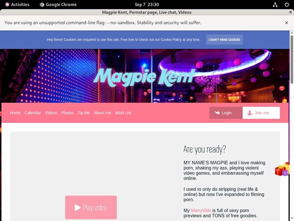 Magpiekent.modelcentro.com Valid Account