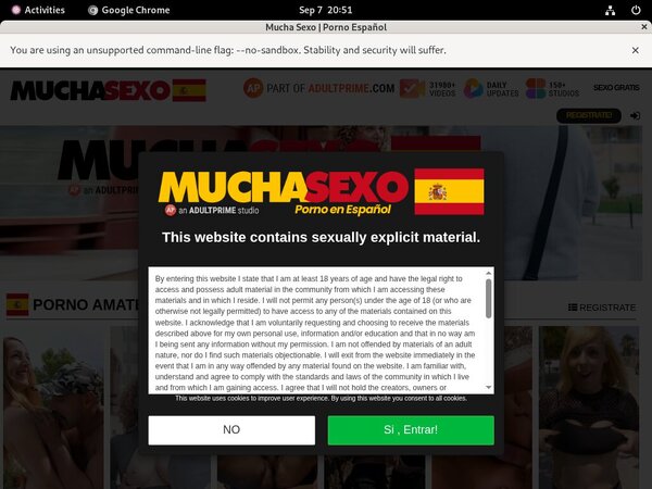 Mucho Sexo Vxsbill Page