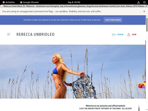 New Rebecca  Unbridled Accounts