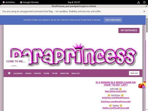 ParaPrincess Full Discount
