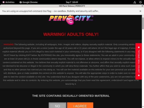 Pervcity.com Android