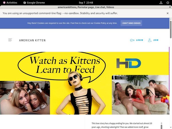 Porno Americankitten.com