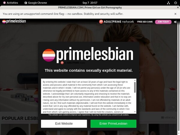 Prime Lesbians Without CC