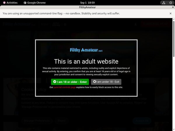 Sign Up Filthy Amateur Free