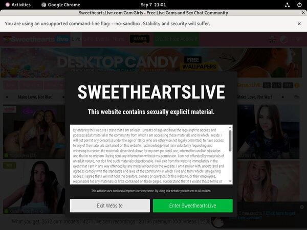 Sweethearts Live With Bank Account