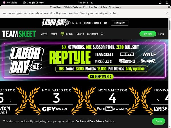 Team Skeet Free Memberships