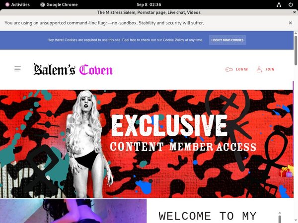 The Mistress Salem Membership Deal