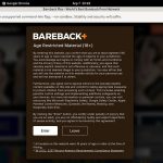 Try Barebackplus For Free